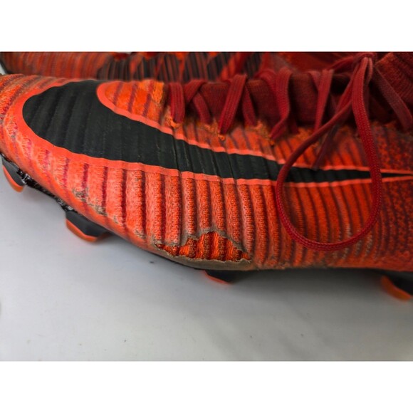Nike Mercurial Superfly V Elite FG Soccer Cleats Men's 9 Red Footbal 831940-616 - Picture 5 of 9